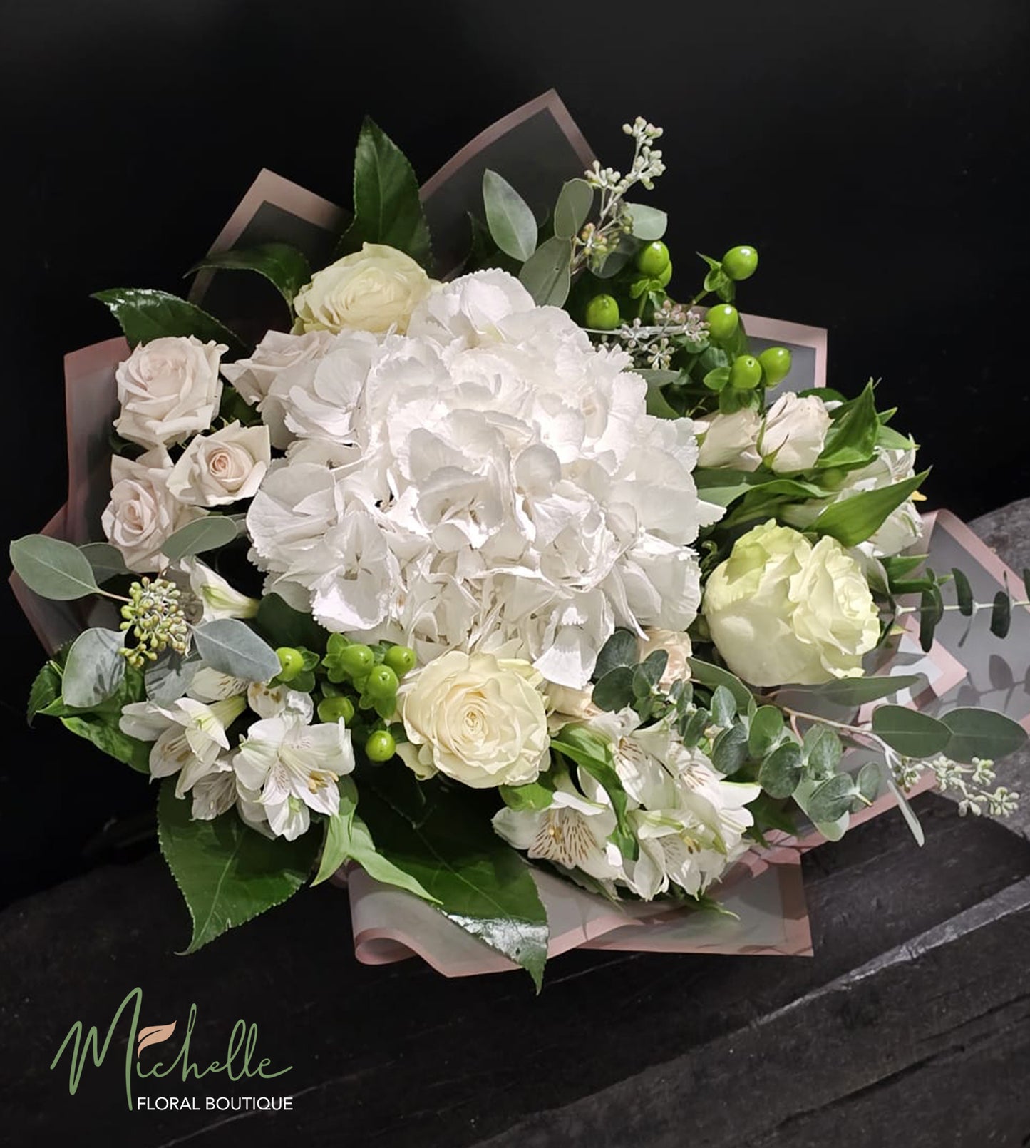 Buchet alb