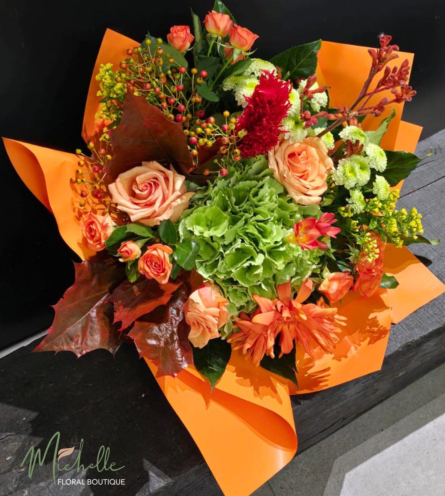 Buchet orange