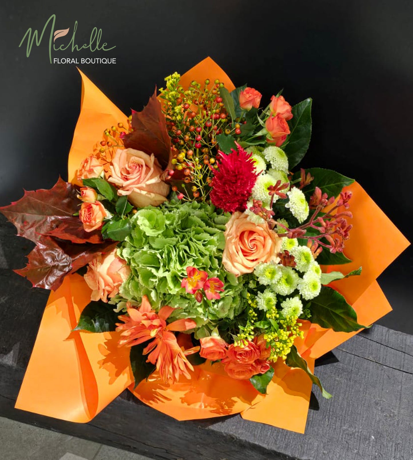 Buchet orange