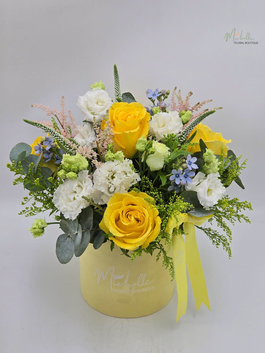 Aranjament floral yellow