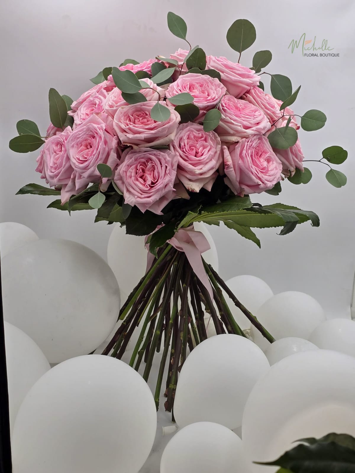 Buchet din trandafiri garden parfumati