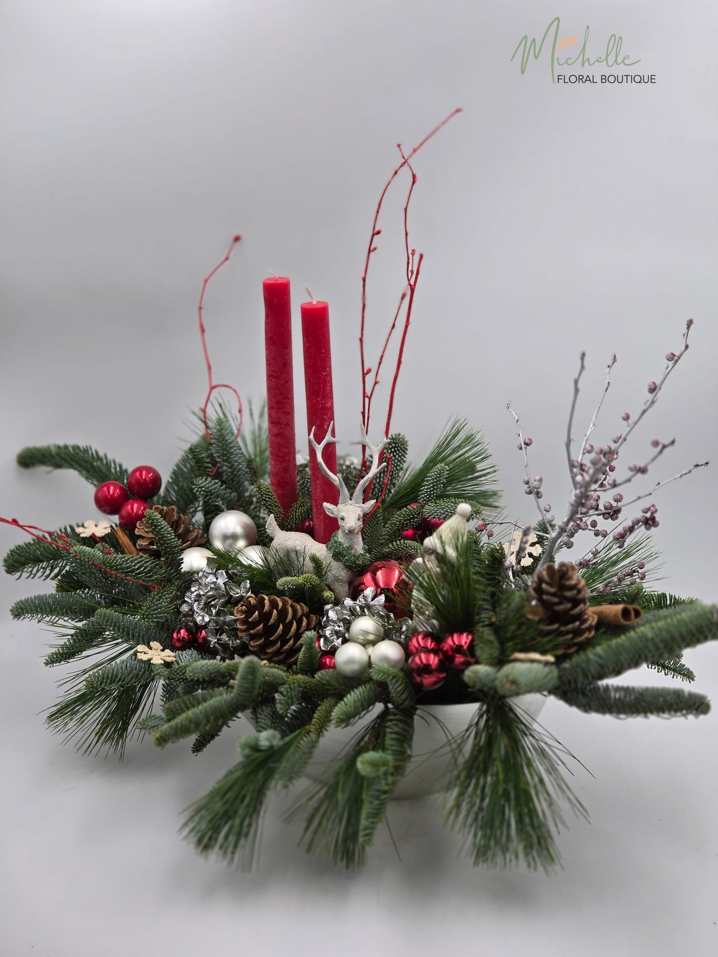 Aranjament floral Craciun
