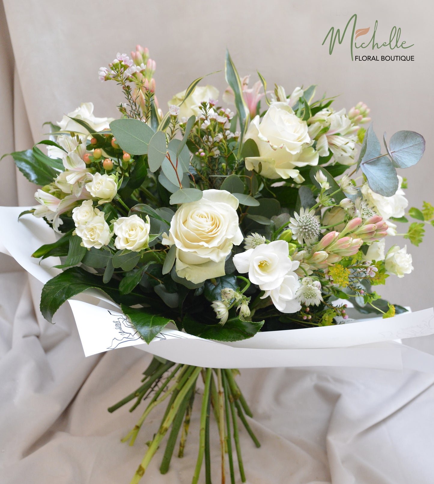 Buchet amour white