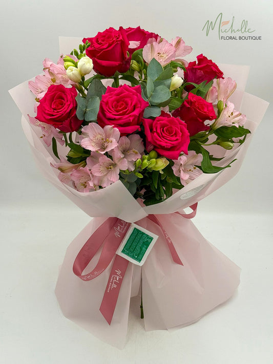 Buchet fucsia