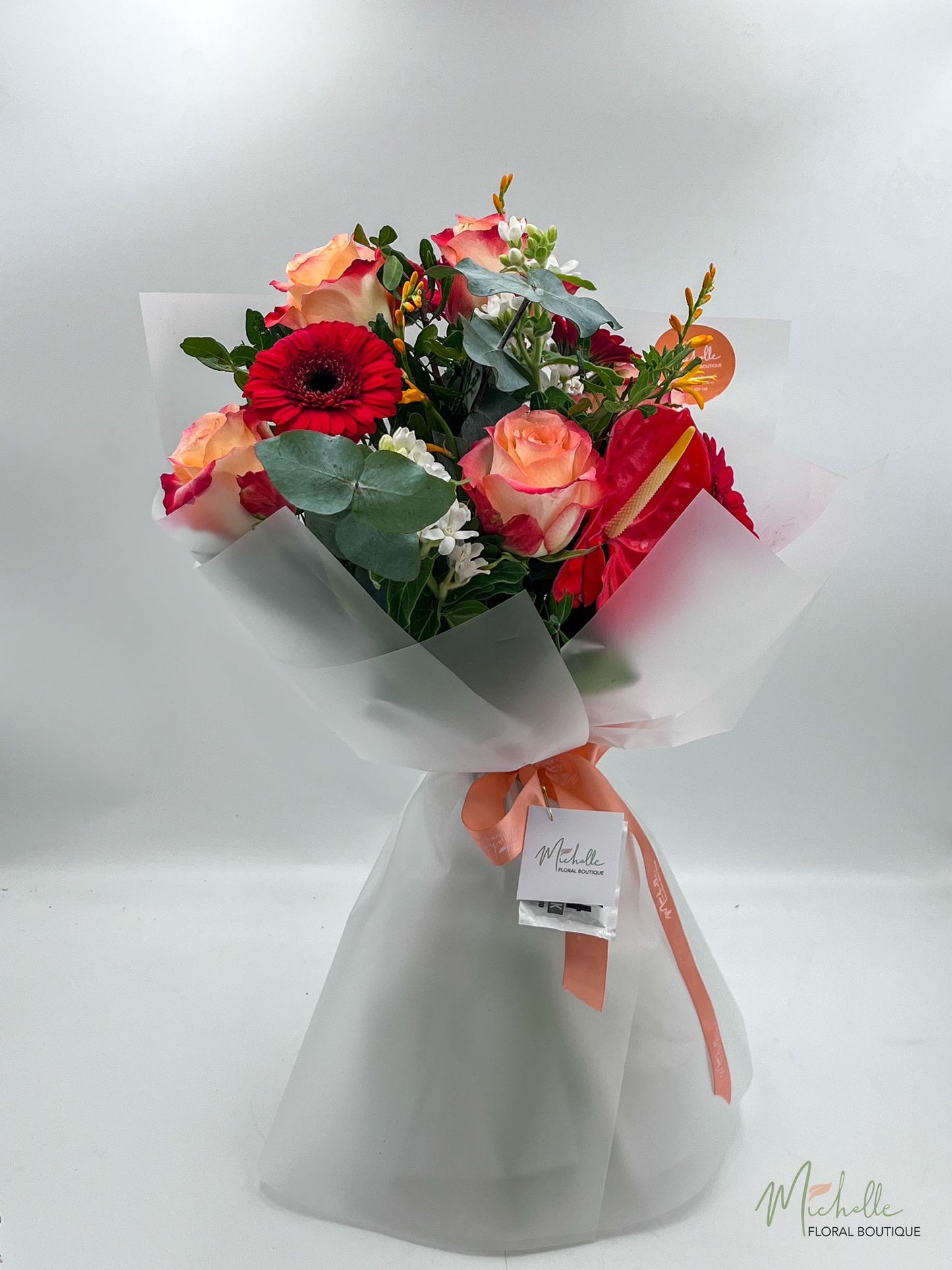 Buchet delicat in nuante ruginii