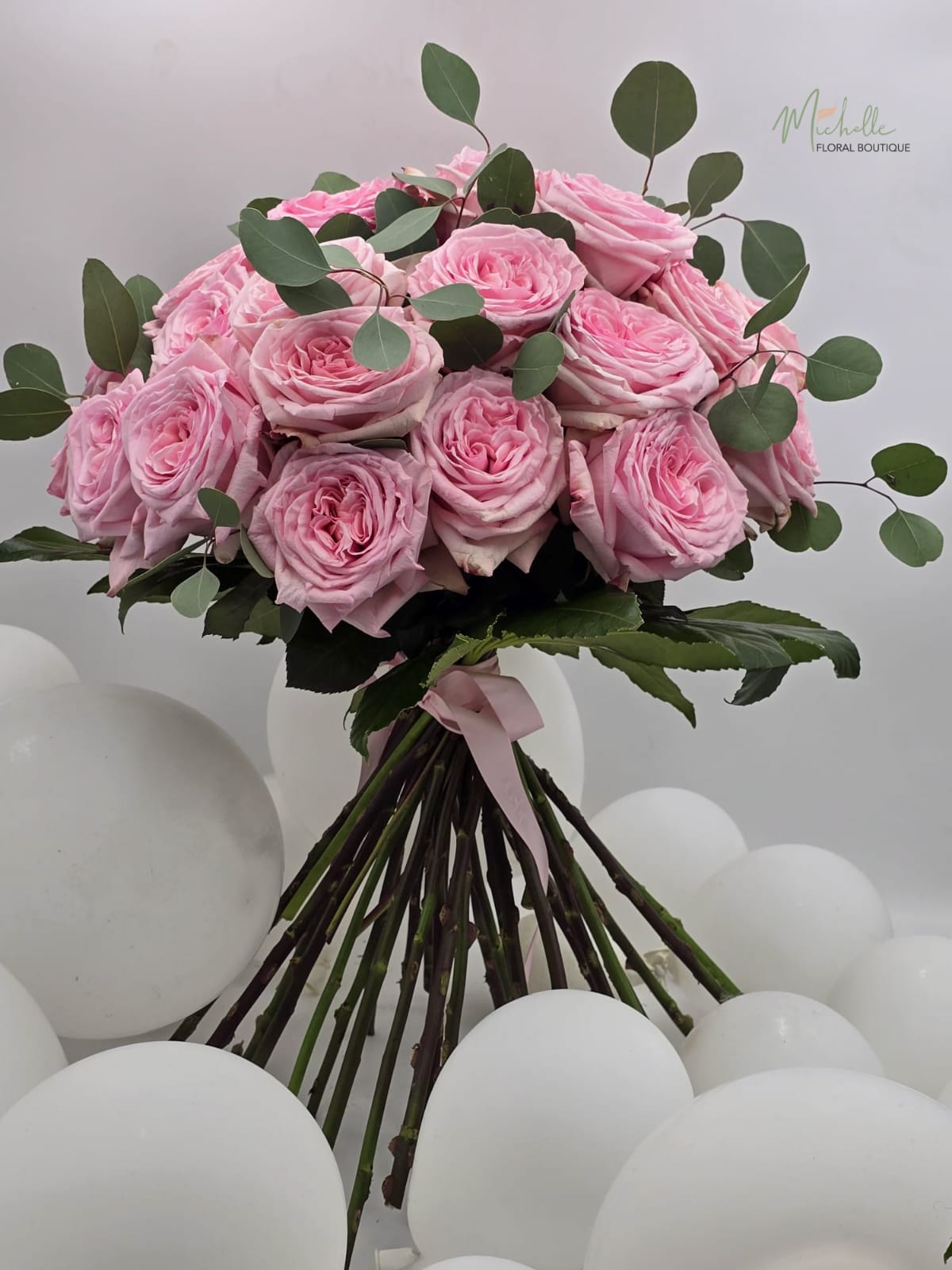 Buchet din trandafiri garden parfumati