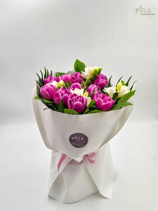Buchet delicat cu lalele