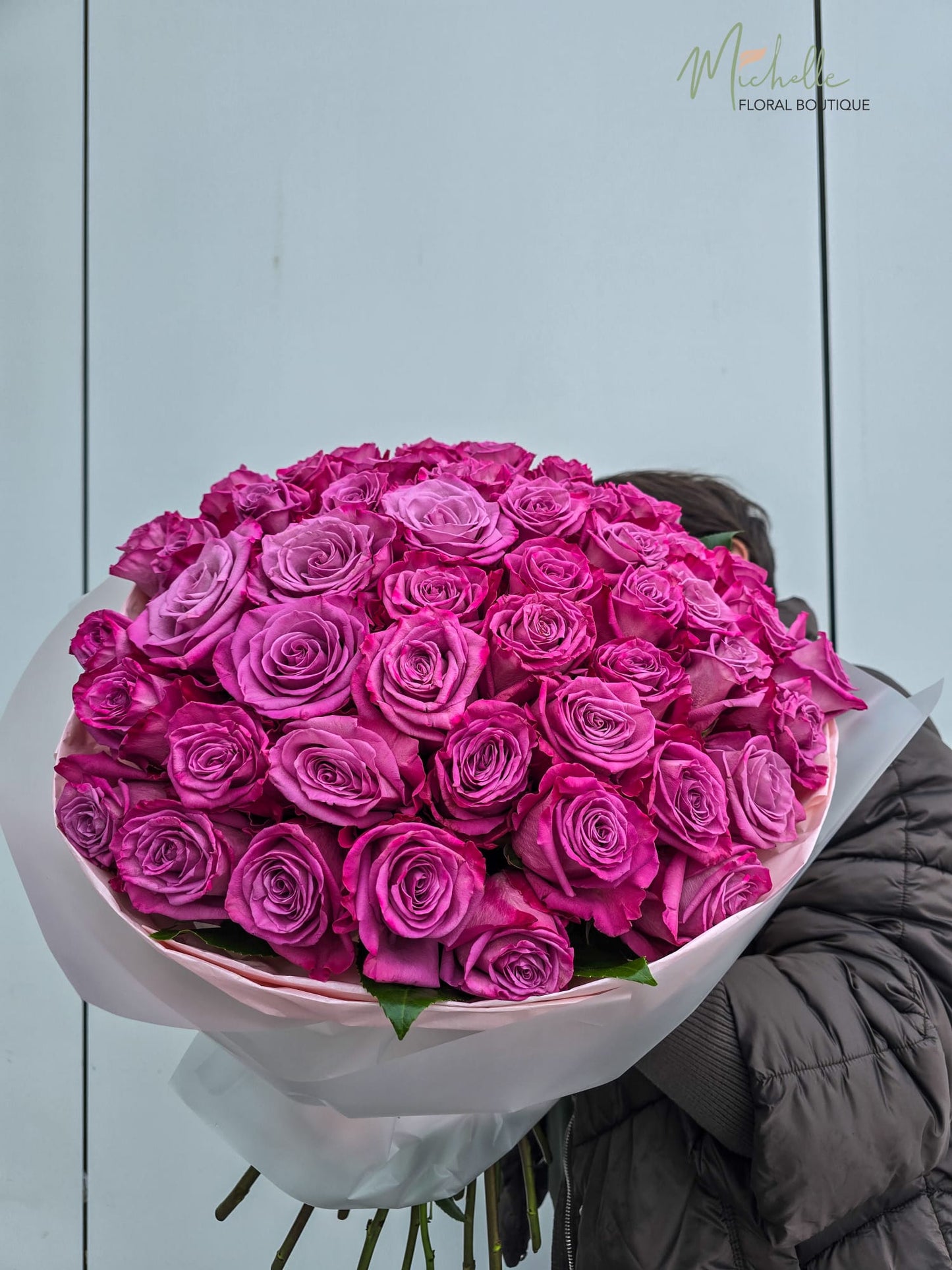 Buchet parfumat mov 55