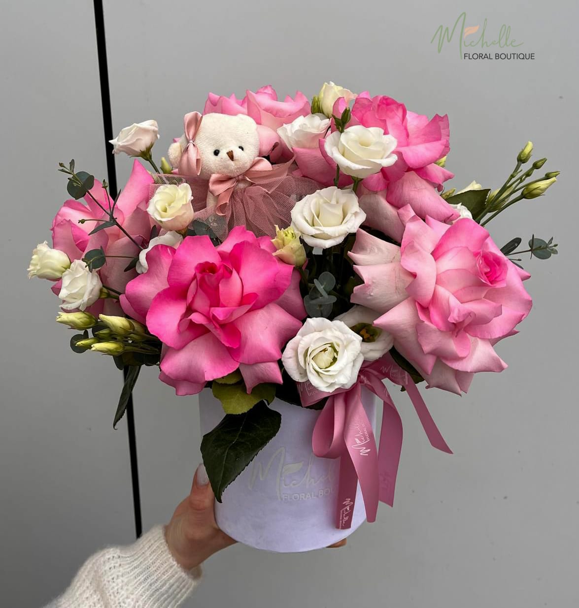 Aranjament pink flowers