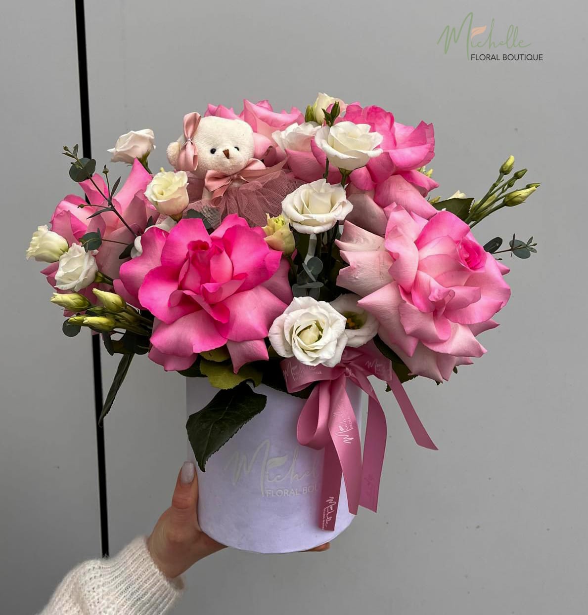 Aranjament pink flowers