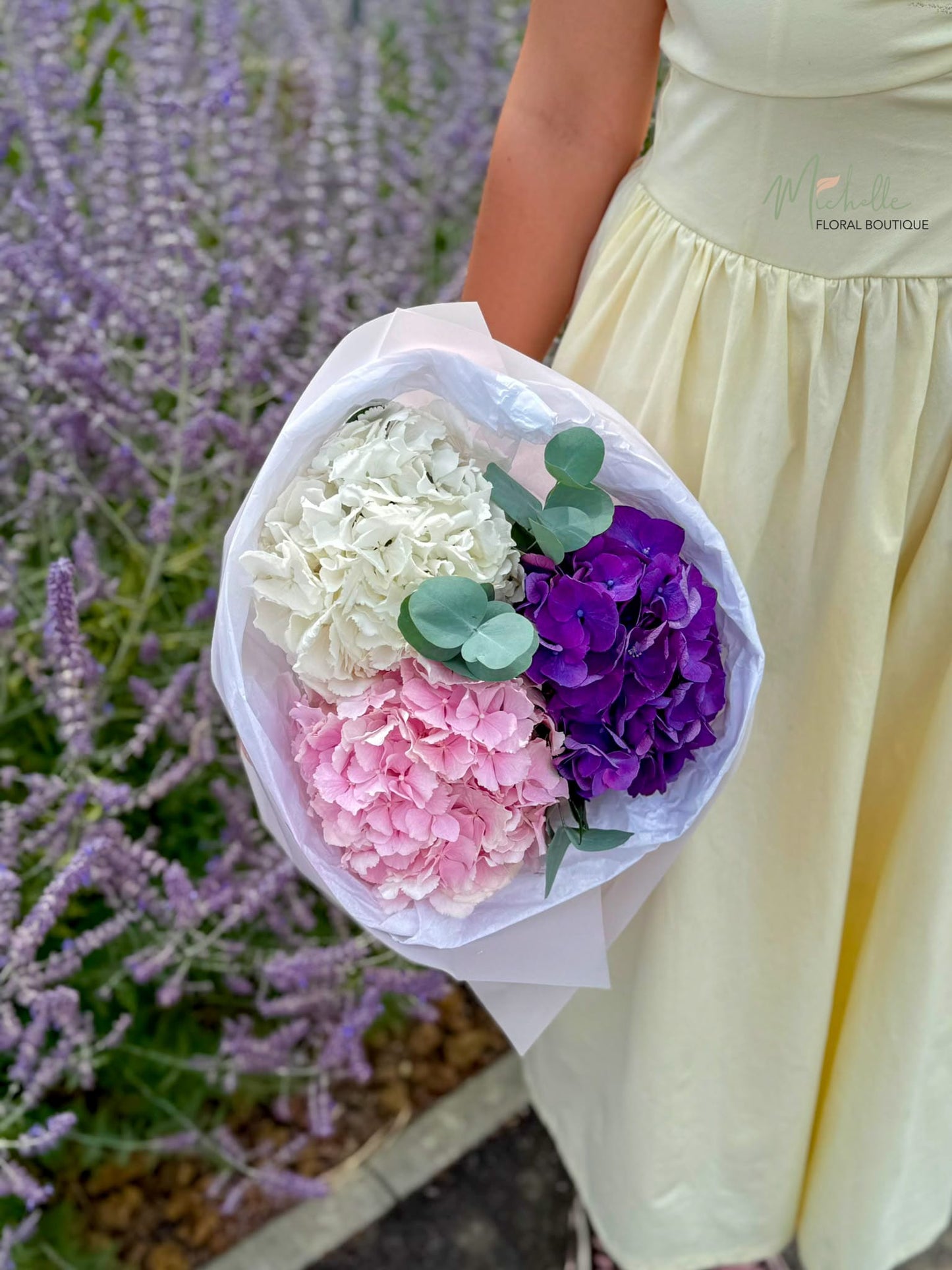Buchet hortensie