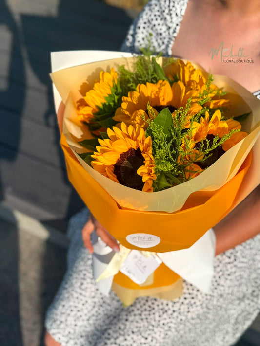 Buchet floarea soarelui
